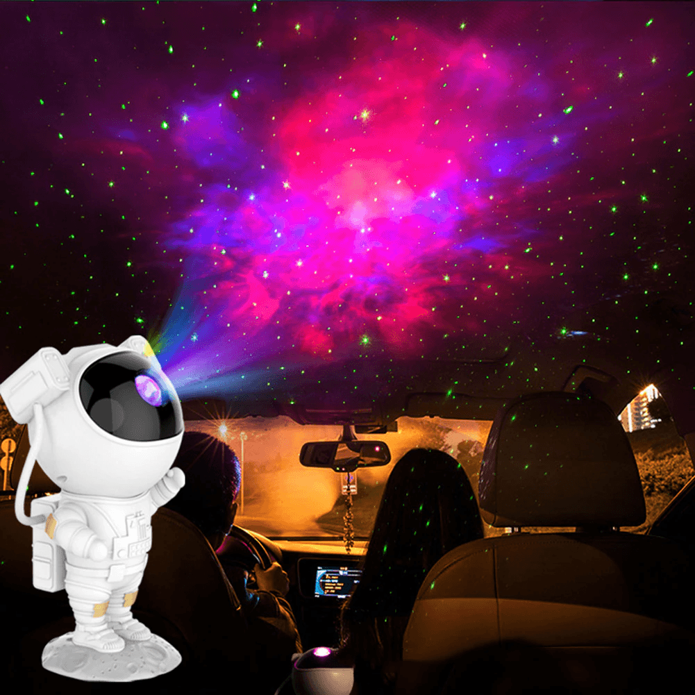 image-Astronaut Projector Galaxy Starry Sky Night Light Ocean Star LED Lamp