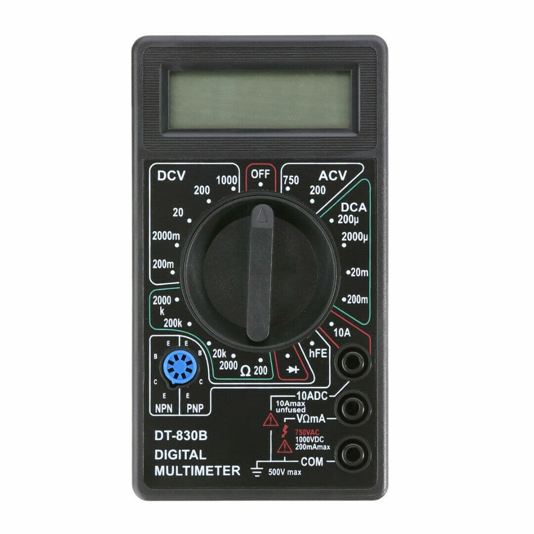 image-7 Fn Digital Multimeter AC DC Voltage Volt 10 Amp Current Resistance