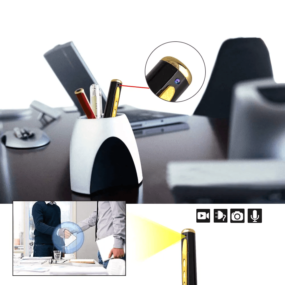 image-Pen Camera Cam Mini Hidden Pocket Audio Video Recorder DVR Security