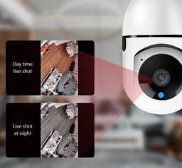 image-360° 1080P IP E27 Light Bulb Camera Wi-Fi IR Night Smart Home Wireless