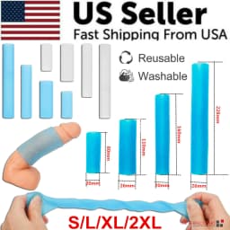 image-Male Penis-Extender Stretcher Max Vacuum Enhancer Enlarger Silicone