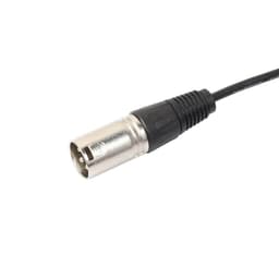 image-3Pin XLR Female Jack To Dual 2 Male Plug Y Splitter Cable Adapter