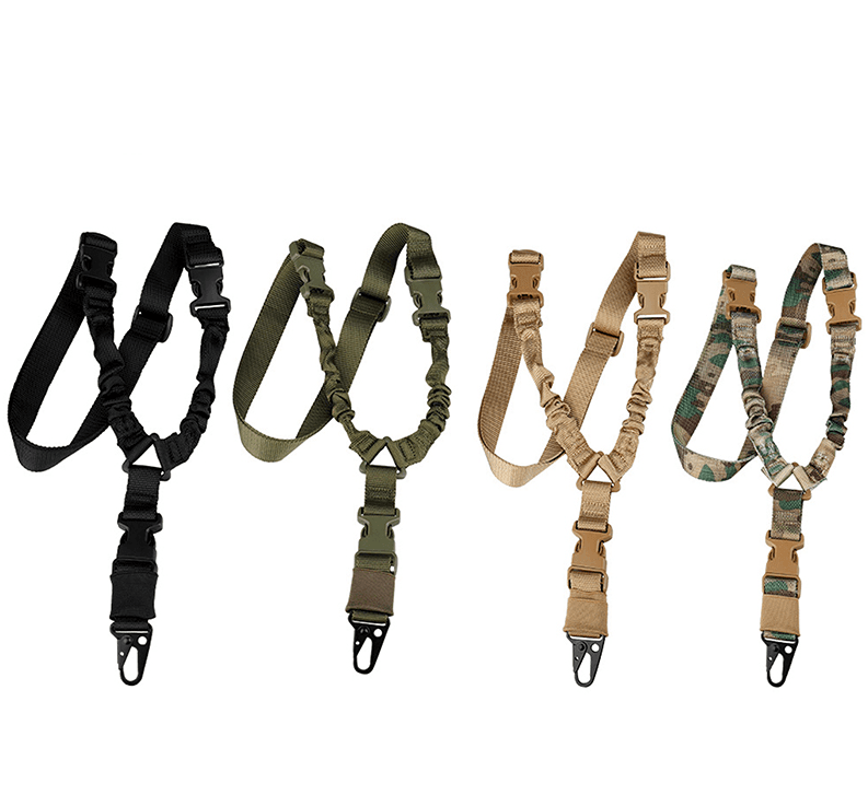 image-Heavy Duty Tactical Single Point Gun Rifle Sling Adjust & Quick Detach