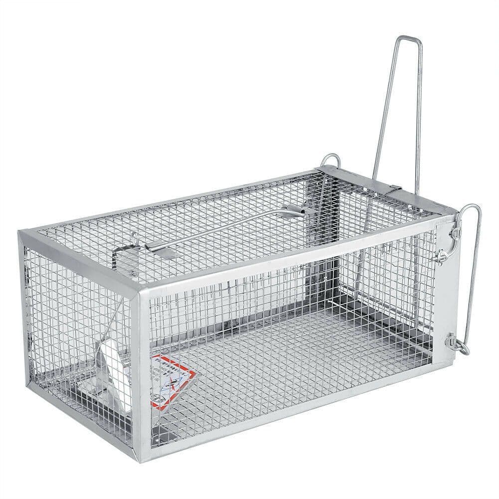 image-USA Mouse Trap Rat Trap Rodent Trap Live Catch Cage, Easy to Set Up