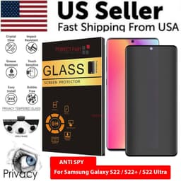 image-Privacy Tempered Glass Screen Protector For Samsung Galaxy S23 S22
