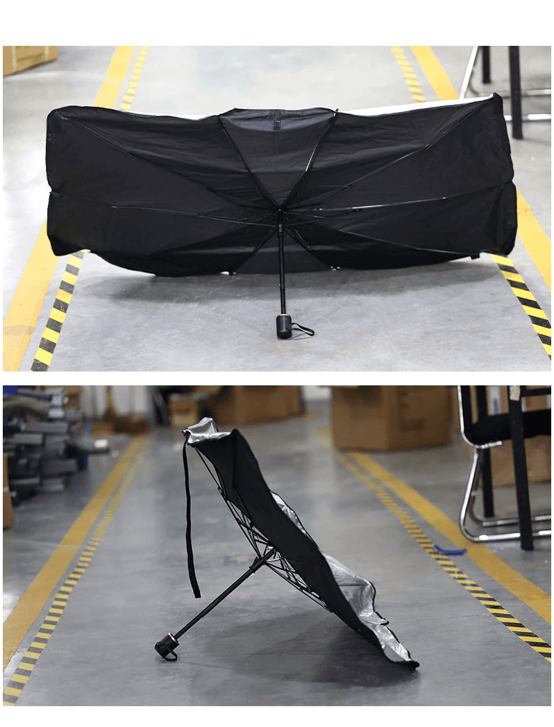 image-51" Car Windshield Sun Shade Foldable Umbrella Front Window Cover