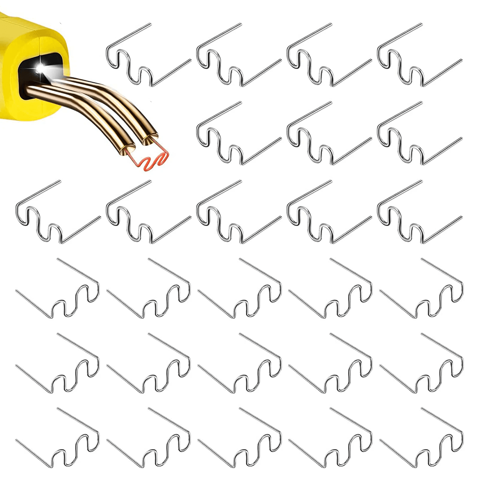 image-500PCS Hot Stapler Staples Repair Kit For Plastic Welder Gun Car