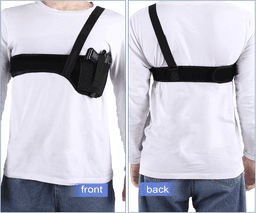 image-Tactical Concealed Carry Shoulder Waist Pistol Hand Gun Holder Holster
