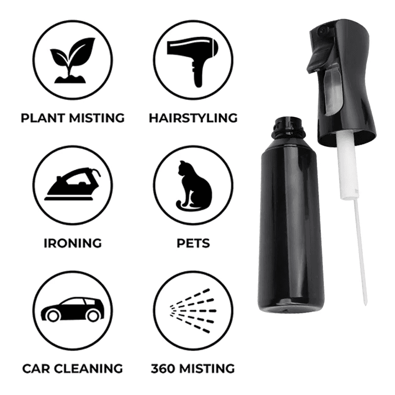 image-Continuous Mist Hair Spray Bottle Barber Water Sprayer Salon Plant