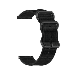 image-18mm 20mm 22mm Durable Military Woven Nylon Wrist Watch Band Quick