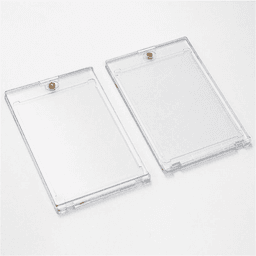 image-30 Pack Magnetic Trading Sports Card Holders 35pt One-Touch Hard UV