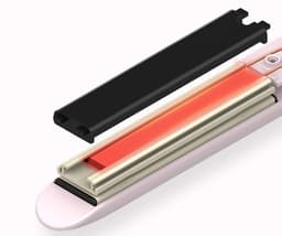 image-Mini Portable Hair Iron Hair Straightener Curler Professional Hair