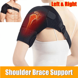 image-Shoulder Brace Support Compression Sleeve Torn Rotator Cuff AC Joint