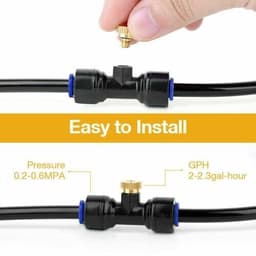image-20x Brass Misting Nozzles Mister Sprinkler Outdoor Cooling System