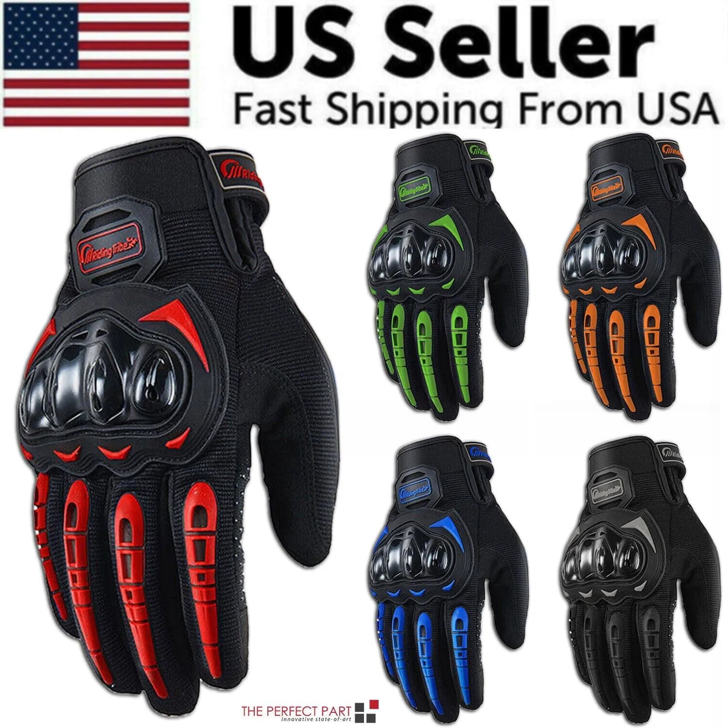 image-Racing Motorcycle Motorbike Motocross Riding Dirt Bike Full Finger