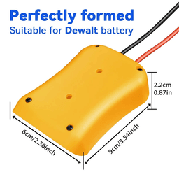 image-Power Connector DIY Battery Adapter Holder Dock For DeWalt 18V/20V Max