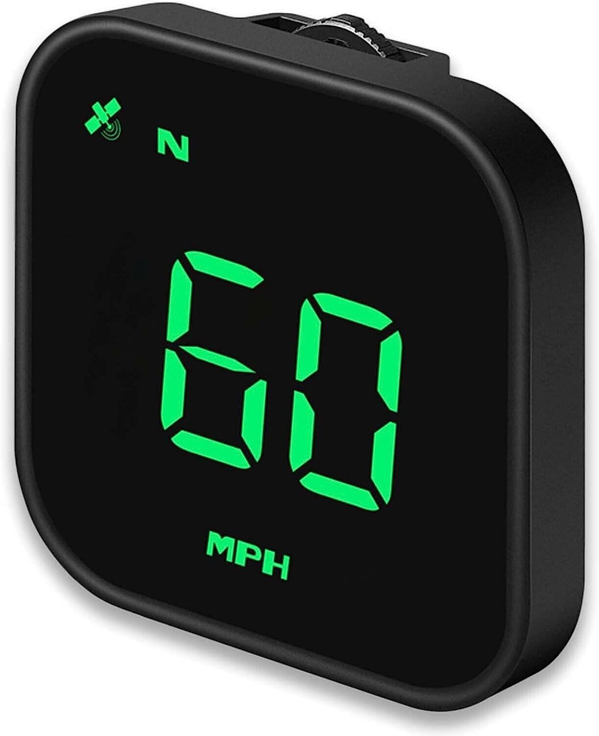 image-Digital Car HUD GPS Speedometer Head Up Display MPH KMH Compass