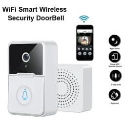 image-Wireless Security Smart WiFi Doorbell Intercom Video Camera Door Ring