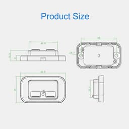 image-12-24V 4.8A Dual USB PD QC3.0 Car Boat RV Fast Charger Socket LED