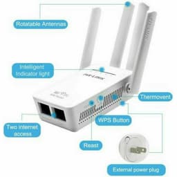 image-1200Mbps WiFi Range Extender Repeater Wireless Amplifier Router Signal