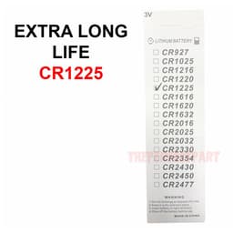 image-5 PCS New Lithium Battery 3V CR1225 /CR 1225 Button Cell Watch EXTRA