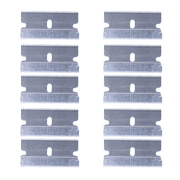 image-100 PCS Razor Blades Single Edge Extra Sharp Heat Treated Safety Knife