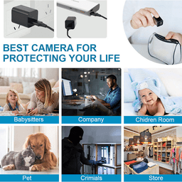 image-Mini Hidden Camera Home Security Nanny Cam Full HD 1080P DVR Night