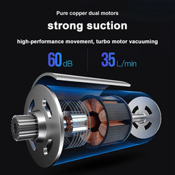 image-120W Cordless Handheld Vacuum Cleaner Small Mini Portable Car Auto