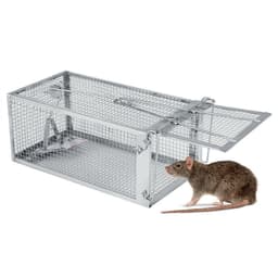 image-USA Mouse Trap Rat Trap Rodent Trap Live Catch Cage, Easy to Set Up