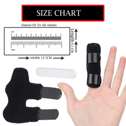 image-Adjustable Trigger Finger Splint Straightener Corrector Brace Support