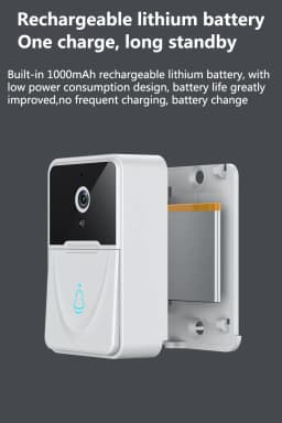 image-Wireless Security Smart WiFi Doorbell Intercom Video Camera Door Ring