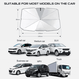 image-51" Car Windshield Sun Shade Foldable Umbrella Front Window Cover