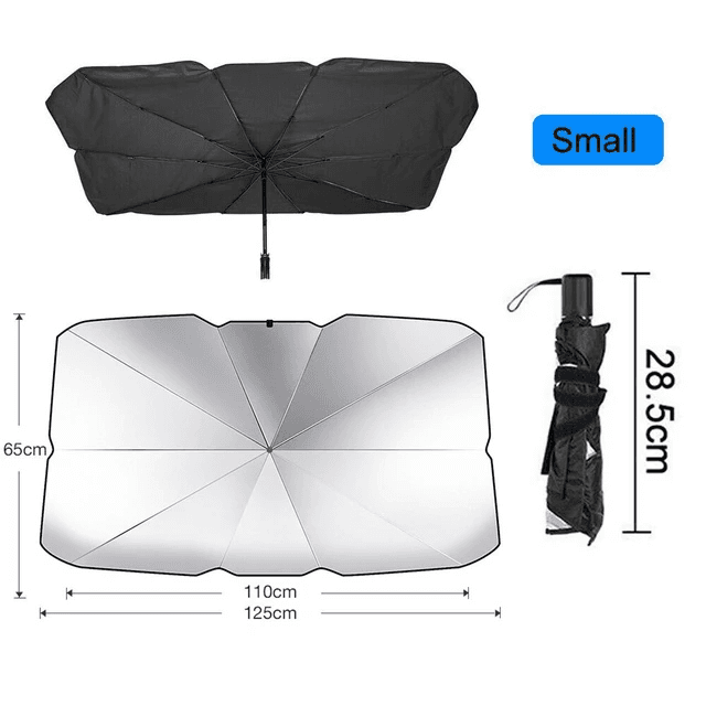 image-51" Car Windshield Sun Shade Foldable Umbrella Front Window Cover