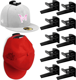 image-Baseball Cap Hat Rack Wall Door Hanger Holder Storage Organize 12