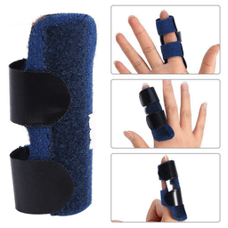image-Adjustable Trigger Finger Splint Straightener Corrector Brace Support
