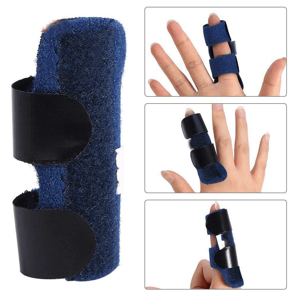 image-Adjustable Trigger Finger Splint Straightener Corrector Brace Support