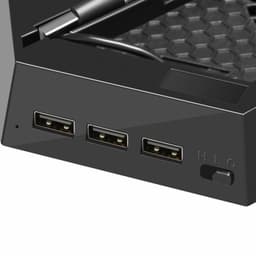 image-PS4 Cooling Station Vertical Stand 2 Controller Charging Dock For