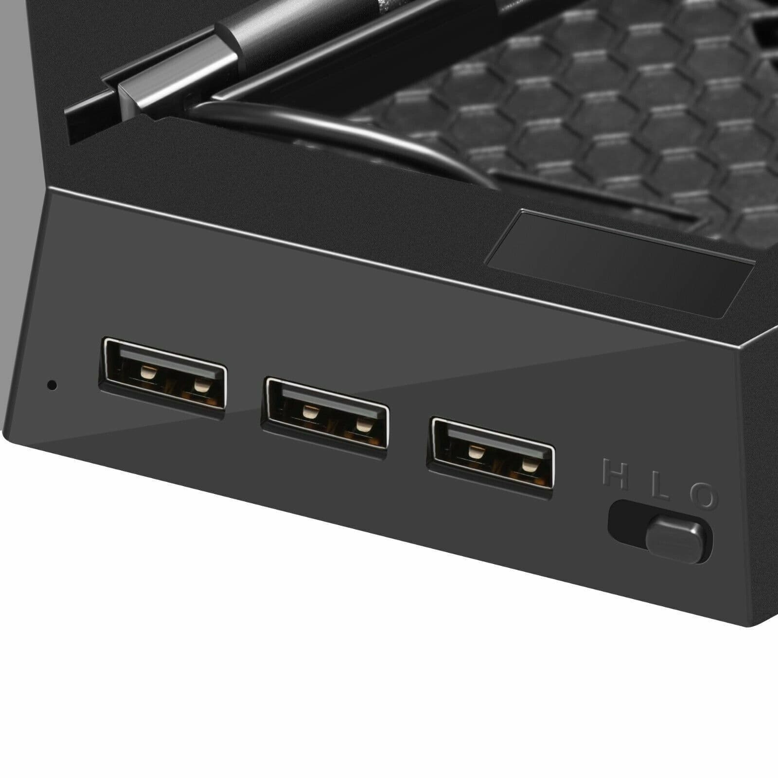 image-PS4 Cooling Station Vertical Stand 2 Controller Charging Dock For