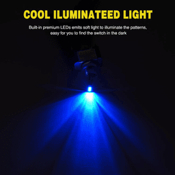 image-3Pcs 12V 30A Blue LED Light Toggle Rocker ON/OFF Switch 3Pin Marine
