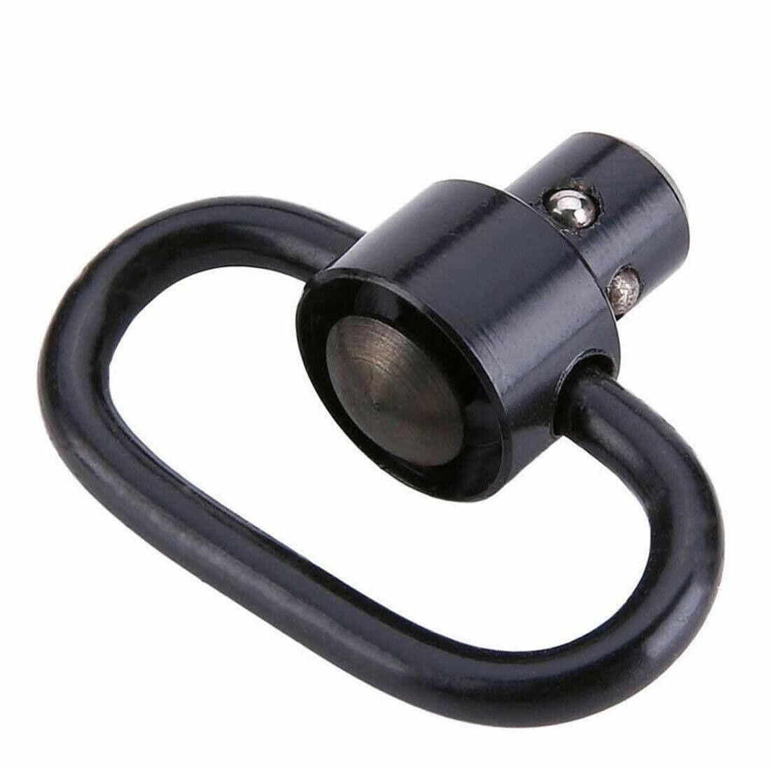 image-2PCS Heavy Duty Flush Push Button Quick Detach 1.25" Rifle QD Sling