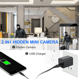 image-Mini Hidden Camera Home Security Nanny Cam Full HD 1080P DVR Night