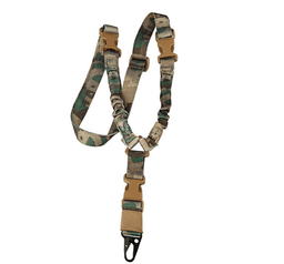 image-Heavy Duty Tactical Single Point Gun Rifle Sling Adjust & Quick Detach