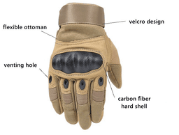 image-Tactical Motorcycle Motocross Full Finger Gloves Motorbike Riding