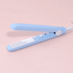 image-Mini Portable Hair Iron Hair Straightener Curler Professional Hair