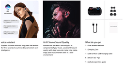 image-Bluetooth 5.1 Headset TWS Wireless Earphones Mini Earbuds Stereo