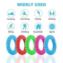 image-24 Pack Anti Bug Insect Pest Repellent Bracelet Wrist Band Natural