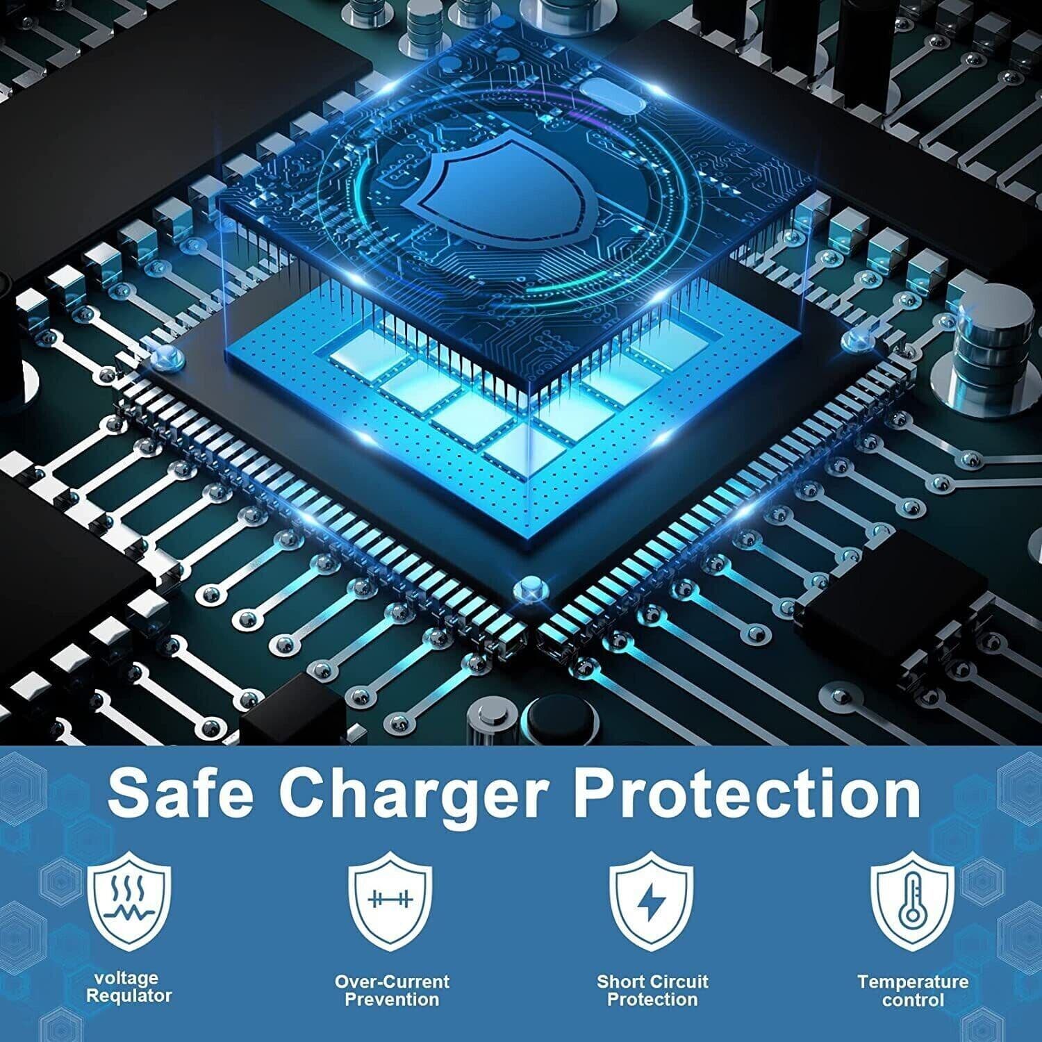 image-45W USB-C Super Fast Wall Charger 10FT Cable For Samsung Galaxy S20