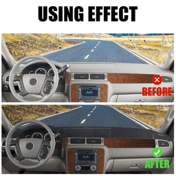 image-Car Dash Cover Mat Dashboard Pad for Chevy Silverado 1500 2500 Tahoe