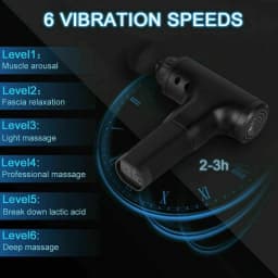 image-Massage Gun Percussion Massager Deep Tissue Muscle Vibrating Relaxing