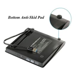 image-Slim External CD DVD RW Drive USB 3.0 Writer Burner Player Black For